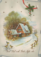 Buon Anno Natale Vintage Cartolina CPSM #PBN269.IT - Nouvel An