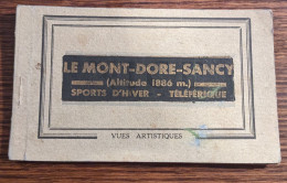 Carnet De 10 Cartes Postales Anciennes Le Mont Dore Sancy - Non Classés