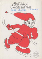 Buon Anno Natale GNOME Vintage Cartolina CPSM #PAU307.IT - Nouvel An