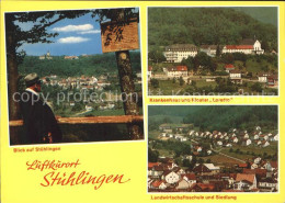 71935153 Stuehlingen Ortsblick Krankenhaus Und Kloster Loretto Landwirtschaftssc - Sonstige & Ohne Zuordnung