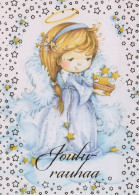ANGELO Buon Anno Natale Vintage Cartolina CPSM #PAJ365.IT - Angels