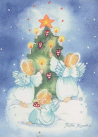 ANGEL Christmas Vintage Postcard CPSM #PBP445.GB - Angels