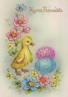 EASTER EGG Vintage Postcard CPSM #PBO192.GB - Pâques