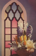 FIORI Vintage Cartolina CPA #PKE528.IT - Flowers
