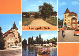71935125 Langebrueck Lindenhof Ortsblick Schwimmbad Langebrueck - Dresden