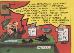 SOLDATI UMORISMO Militaria Vintage Cartolina CPSM #PBV926.IT - Humoristiques