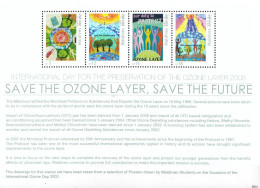 Maldives MNH Minisheet - Protezione Dell'Ambiente & Clima