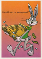 CONIGLIO Animale Vintage Cartolina CPSM #PBR128.IT - Autres & Non Classés