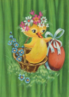 PASQUA UOVO Vintage Cartolina CPSM #PBO196.IT - Easter