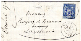 Ariège - LAC Affr N° 79 Obl Tàd Type 17 Rimont - 1877-1920: Période Semi Moderne