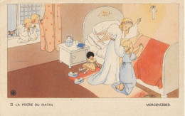 Auguri  ,  La Preghiera Del Mattino  -  Illustr.  Gouppy  -  Ediz. G. Blanchart, Bruxelles - Other & Unclassified