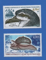 TAAF 408 + 411 NEUFS ** FAUNE AUSTRALE - Unused Stamps