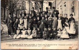 37 TOURS - Enfants De La Caravane Scolaire Victimes De La Crue De 1910 - Tours