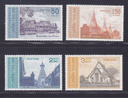 THAILANDE N°  466 à 469 ** MNH Neufs Sans Charnière, TB (D2371) Architecture Thaie - 1967 - Thailand