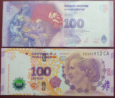 Argentina 100 Pesos, 2014 P-358b.3 - Argentina
