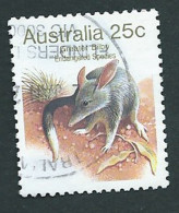 Australia, Australien, Australie 1981; Greater Bilby, Endangered Species, 25 Cents. Used. - Sonstige & Ohne Zuordnung