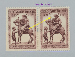 591 V Insecte. **  ** Avec Un Normal à Côté. Cote  20,50 €. - 1931-1960