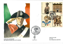 ITALIA 2014 FDC VENETIA  ARTE N. 167 ARMA DEI CARABINIERI - FDC