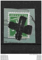 92 - 9E - Fragment Avec Timbre Fils De Tell Avec Cachet De Douane - Postmark Collection