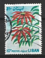 LIBAN. N°241 De 1964 Oblitéré. Fleur. - Other & Unclassified