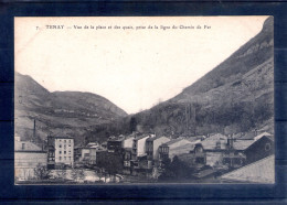 01. Tenay. Vue De La Place Et Des Quais - Ohne Zuordnung