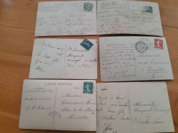 Lot De Carte Année Environ 1900 - Other & Unclassified