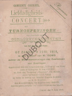 Koersel/Beringen/Diest - Liefdadigheidsconcert 1918  (V3174) - Europe