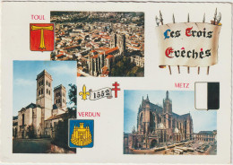 LD61 : Meurthe Et Moselle :  TOUL, VERDUN,  METZ : Vue Les  Trois  Evêchés - Other & Unclassified