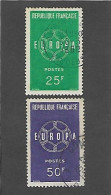 FRANCE 1959 -  N°YT 1218-1219 - Used Stamps