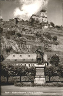 71934616 Kaub Bluecherdenkmal Mit Burg Gutenfels Kaub - Kaub