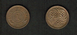 GUYANA    1 CENT 1977 (KM # 31) #7883 - Guyana