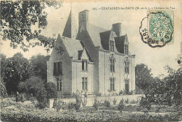 - Maine Et Loire -ref-B145- Chavagnes Les Eaux - Châteu Du Vau - Châteaux - - Autres & Non Classés