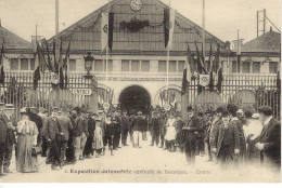 Exposition Automobile Agricole De Beurges - Entrée - 1912 - CPR Cartes D'Autrefois - Traktoren