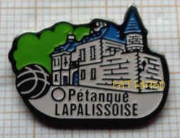PAT14950 PETANQUE LAPALISSOISE LAPALISSE Dpt 03 ALLIER - Boule/Pétanque