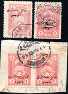 3335.TURKEY IN ASIA 1921 3 NICE POSTMARKS LOT. - 1920-21 Kleinasien