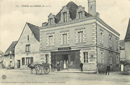 - Maine Et Loire -ref-B144- Chazé Sur Argos - Maison Godard - Hôtel Des Voyageurs Coquereau - - Autres & Non Classés