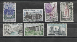 FRANCE 1960 -  N°YT 1235 à 1241 - Used Stamps