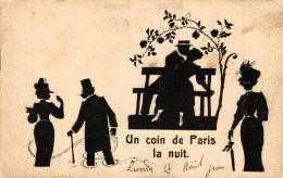 UN COIN DE PARIS LA NUIT - Autres & Non Classés