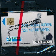 Télécartes France - Publiques N° Phonecote F122 - SANOFI (50U- GEM NSB) - 1990