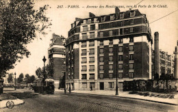 PARIS AVENUE DES MOULINEAUX VERS LA PORTE DE SAINT CLOUD - Arrondissement: 16