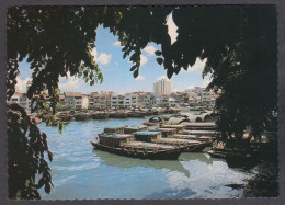 127784/ SINGAPORE, A Long View Of The Singapore River And The Old City - Singapore