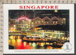 115820GF/ SINGAPORE, Clarke Quay And Riverside Point - Singapour