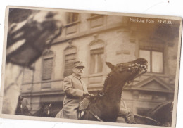 GUERRE1914    PHOTO Du  MARECHAL  FOCH ,,,, 14 X 9  CM   ,1918,,,,,,TBE ,,, - War, Military