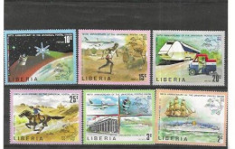 LIBERIA Nº 633 AL 638 - Liberia