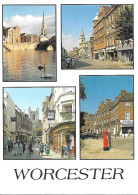 SCENES FROM WORCESTER, WORCESTERSHIRE, ENGLAND. UNUSED POSTCARD  Nd4 - Altri & Non Classificati