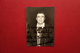Autografo Luciano Pavarotti Fotografia Dedica Firma Anni '50 '60 - Otros & Sin Clasificación