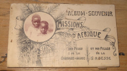 Carnet Album Souvenir, Missions D'Afrique  .......... 240526-19800 - Zonder Classificatie