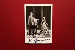 Autografo Nicolai Ghiaurov Medea Maria Callas Teatro Alla Scala Foto Piccagliani - Sonstige & Ohne Zuordnung