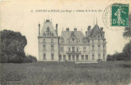 - Maine Et Loire -ref-B141- Cheviré Le Rouge - Château De La Roche Hüe - Châteaux - - Autres & Non Classés