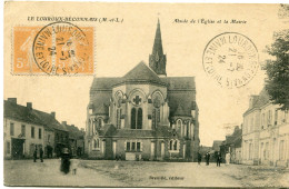 LE LOUROUX BECONNAIS - ABSIDE De L' EGLISE Et La MAIRIE  - - Sonstige & Ohne Zuordnung